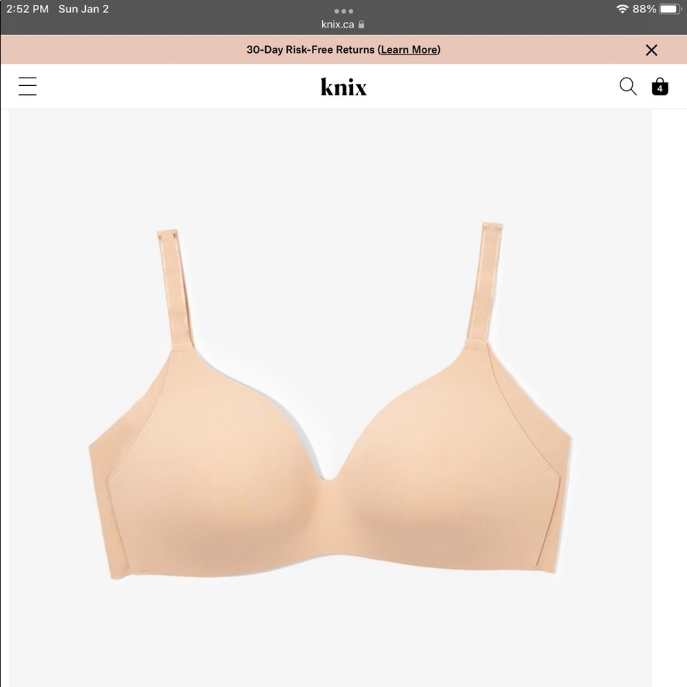 NWOT Knix WingWoman Contour Bra